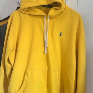 Polo by Ralph Lauren Yellow and Blue Sweatshirt